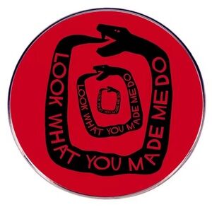 Taylor Swift Themed Look What You Made Me Do Lyrics Reputation Enamel Pin NEW